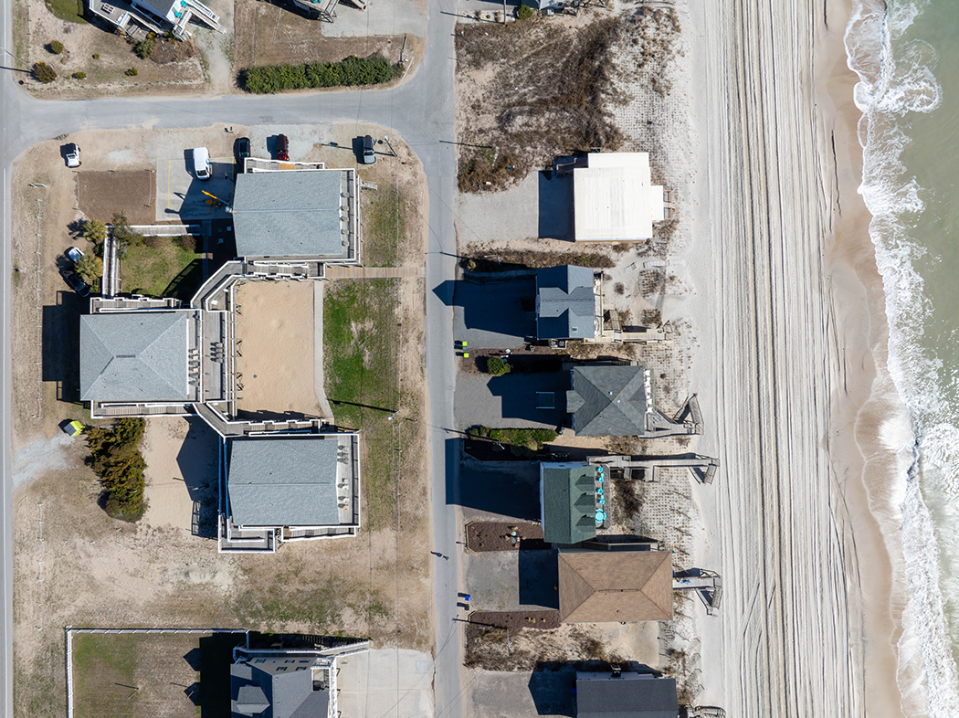 Aerial view of campus