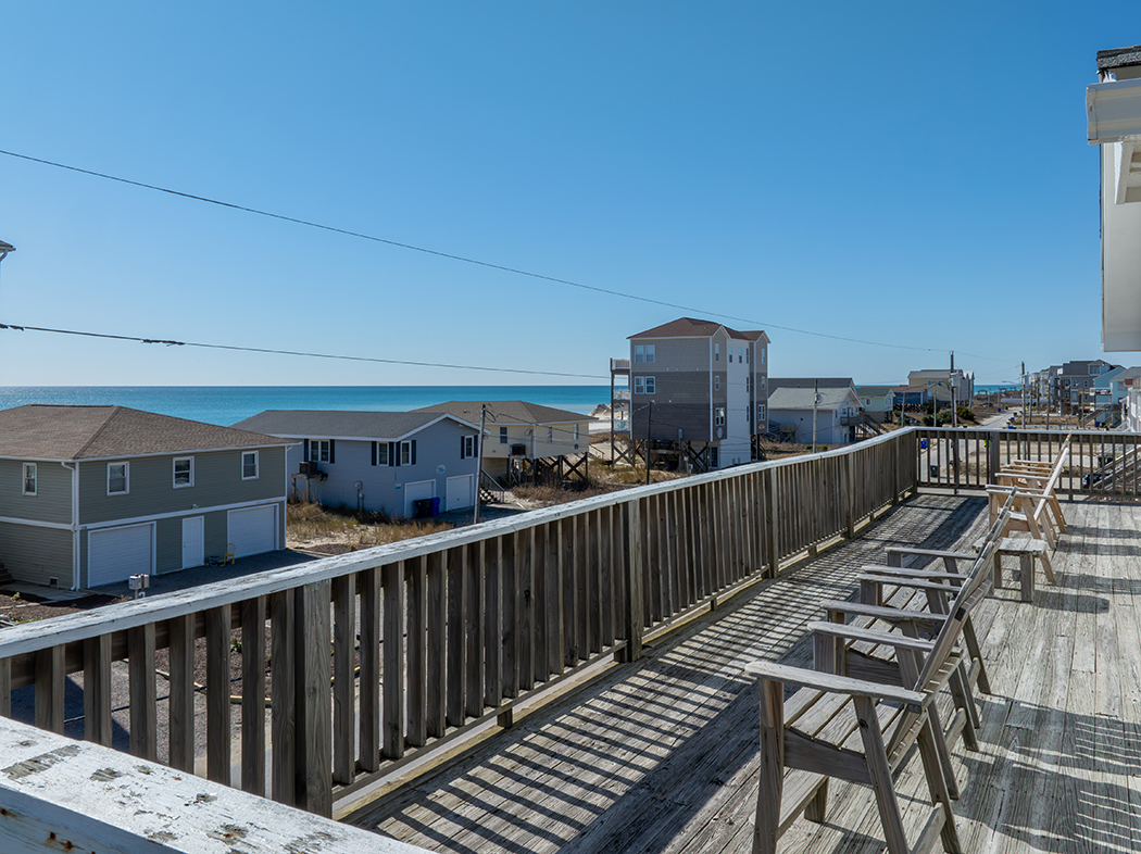 Plenty of deck space to relax